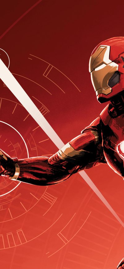Fond d'écran iPhone Iron Man Civil War Art