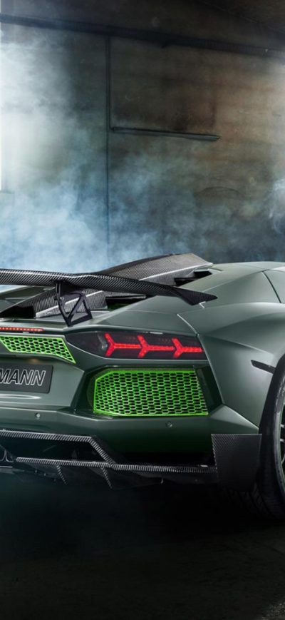 Fond d'écran Lamborghini Aventador Lp700 sur iPhone
