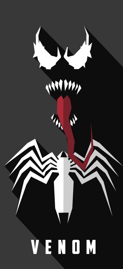 Fond d'écran iPhone Venom Artwork 5k
