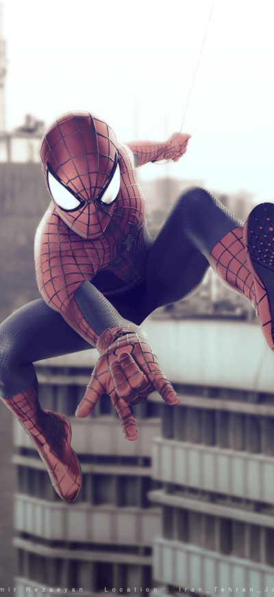 Fond d'écran iPhone Spiderman Superhero