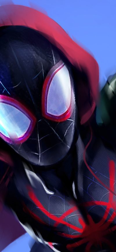 Fond d'écran iPhone SpiderMan Into The Spider Verse Movie Arts 2018