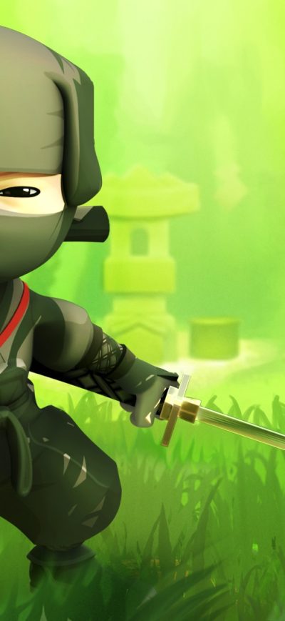 Fond d'écran iPhone Cartoon Ninja