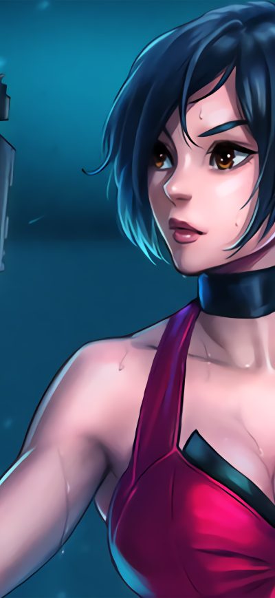 Fond d'écran iPhone Ada Wong Resident Evil 5k