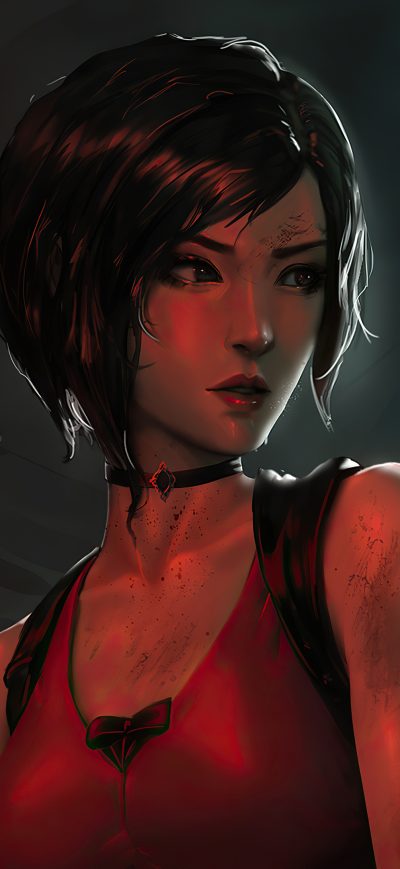 Fond d'écran iPhone Ada Wong 4k Artwork