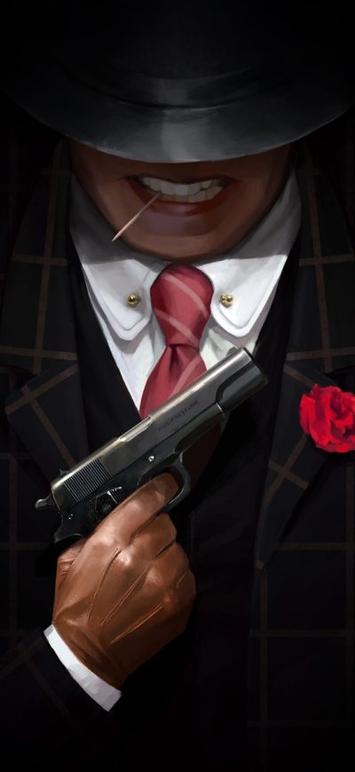 Fond d'écran iPhone Gangstar With Gun