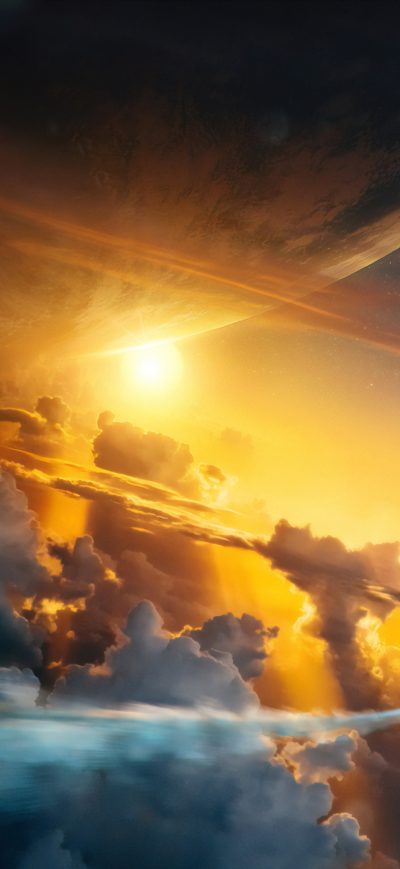 Fond d'écran Edge Of The Dawn 4k sur iPhone