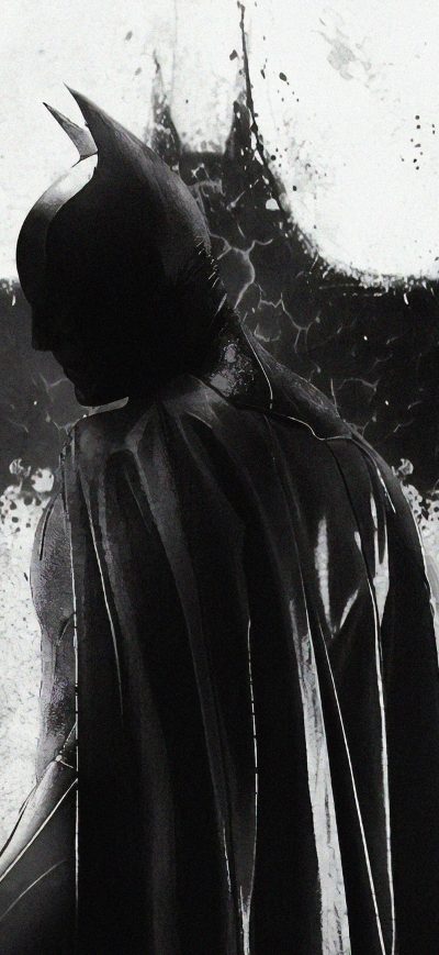 Fond d'écran iPhone 4k Batman Monochrome