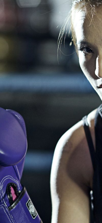 Fond d'écran iPhone Boxing Girl