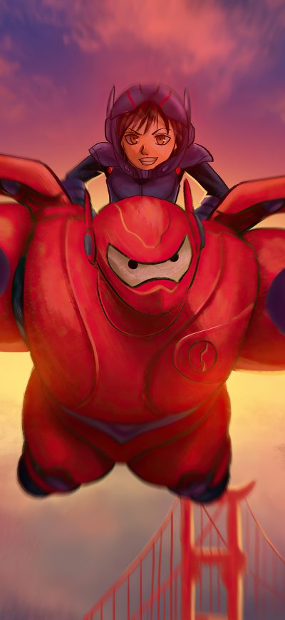Fond d'écran iPhone Big Hero 6 4k