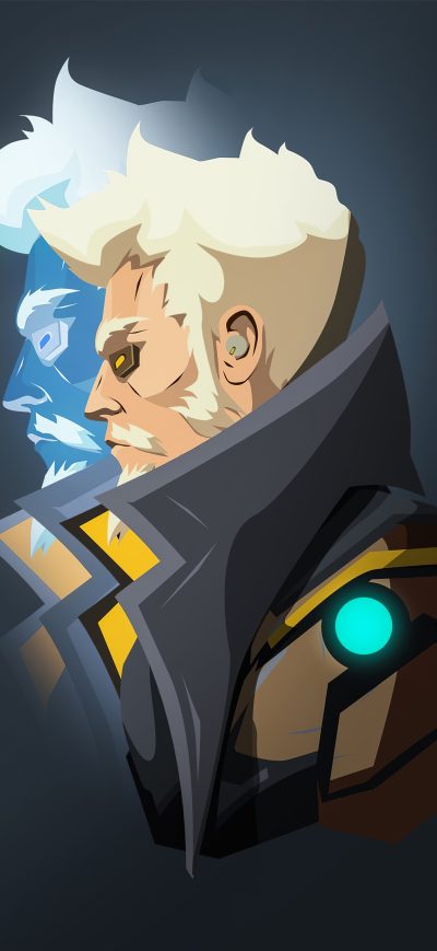 Fond d'écran iPhone Borderlands 3 Minimalist 4k