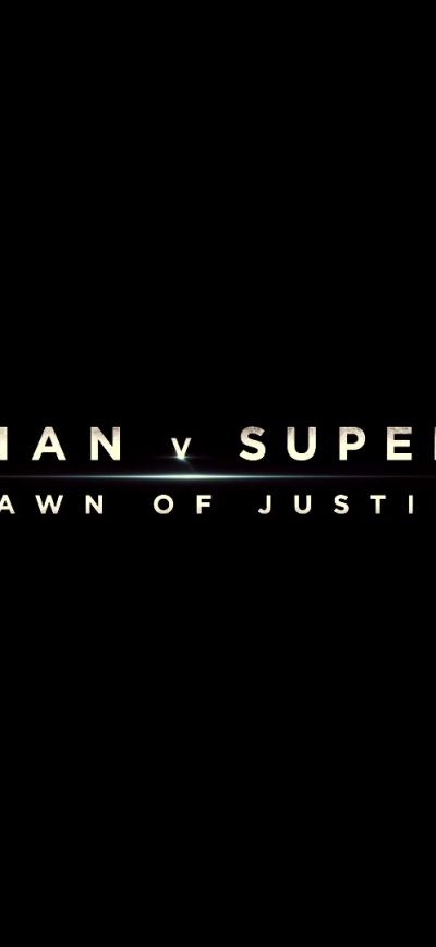 Fond d'écran iPhone Batman v Superman Logo