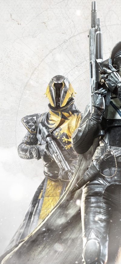 Fond d'écran iPhone Warlock Hunter Titan Destiny 2 4k Game