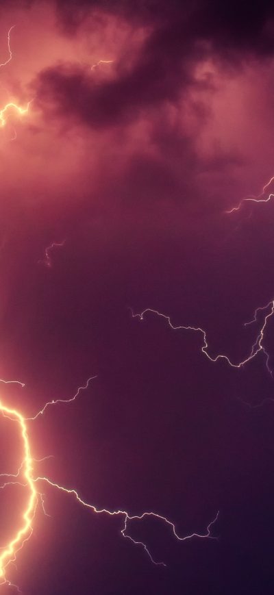 Fond d'écran iPhone Thunderstorm Lightning Strike