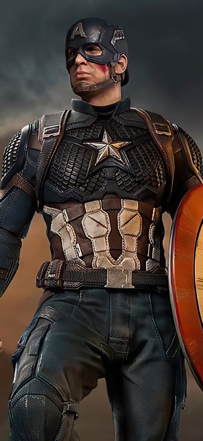 Fond d'écran iPhone Captain America Shield Saver