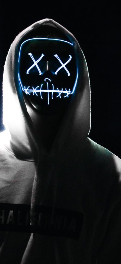 Fond d'écran iPhone Adult Mask Creepy 5k