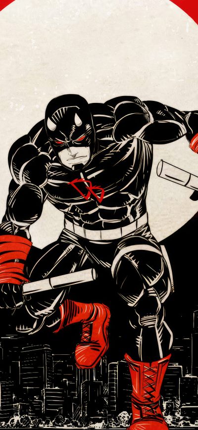 Fond d'écran iPhone Daredevil Marvel Knights