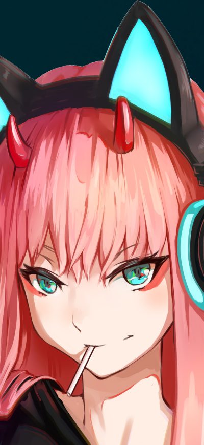 Fond d'écran iPhone Darling In The Franxx Girl 4k