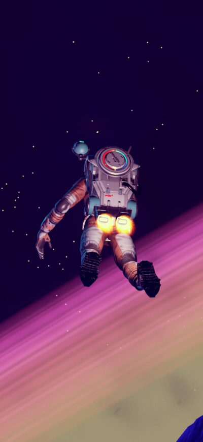 Fond d'écran iPhone No Mans Sky In Space