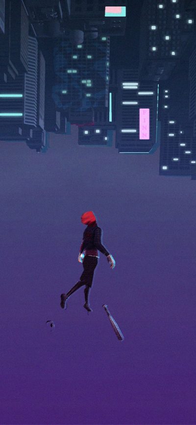 Fond d'écran iPhone SpiderMan Into The Spider Verse Arts