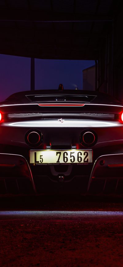 Fond d'écran iPhone Ferrari SF90 Stradale Rear