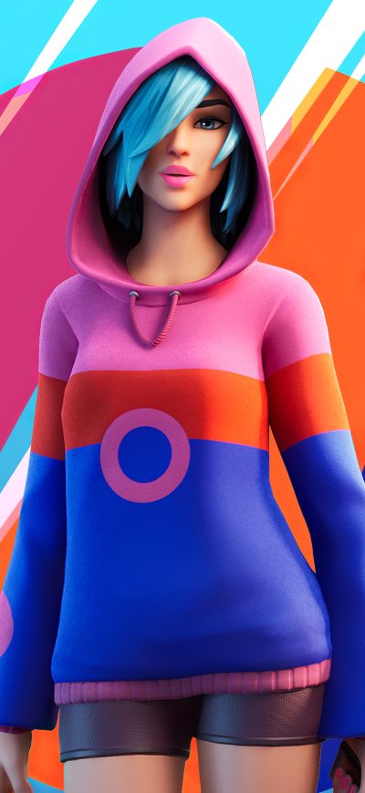 Fond d'écran iPhone Fortnite Iris Pack