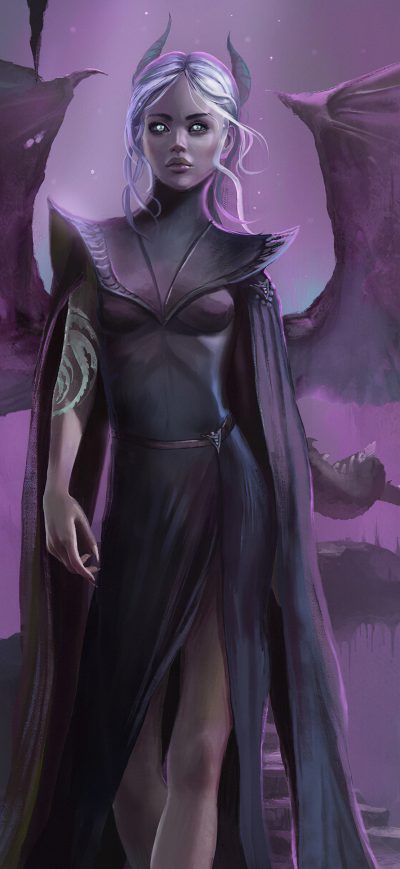 Fond d'écran iPhone Wings Daenerys Targayen