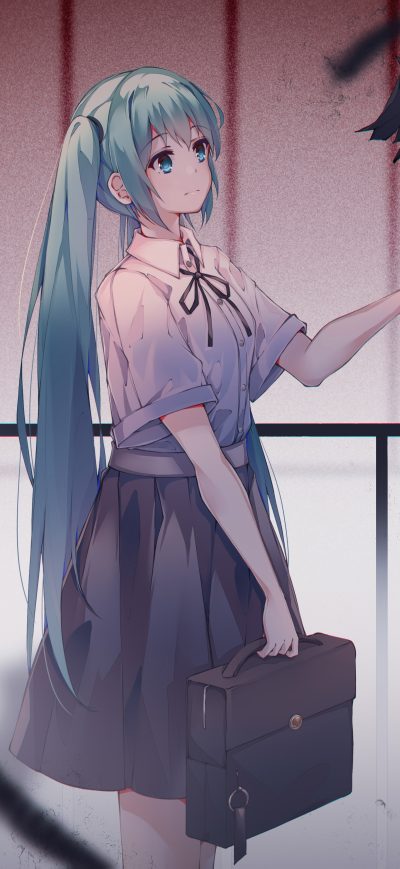 Fond d'écran iPhone 2022 Hatsune Miku 5k