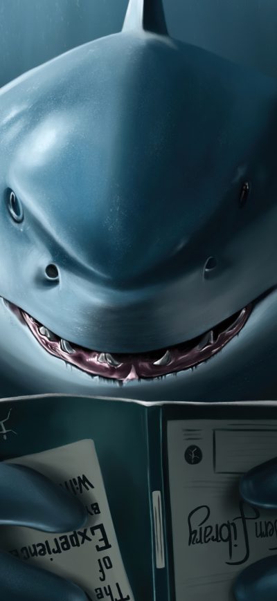 Fond d'écran iPhone King Shark The Suicide Squad 2021