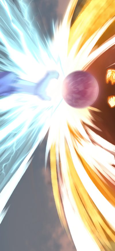 Fond d'écran iPhone Kurama Vs Susanoo Naruto