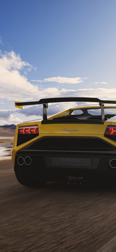 Fond d'écran iPhone Lamborghini Gallardo Squadra Corse