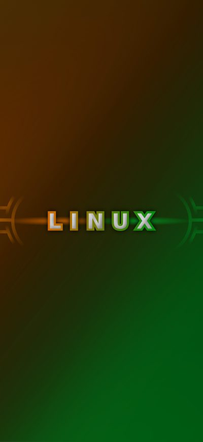 Fond d'écran iPhone Linux Terracotta