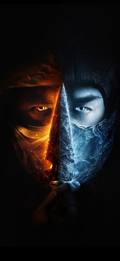 Fond d'écran iPhone Mortal Kombat Movie Logo 4k