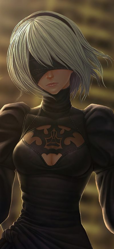 Fond d'écran iPhone Nier Automata Game Artwork 4k