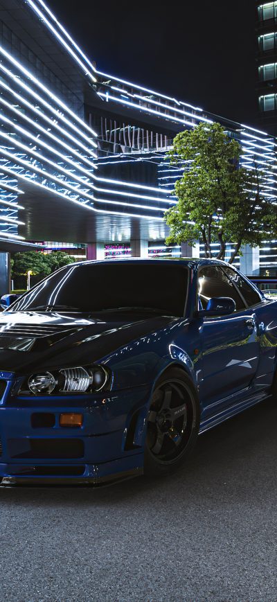 Fond d'écran iPhone Nissan Gt R R34 Nismo S Tune