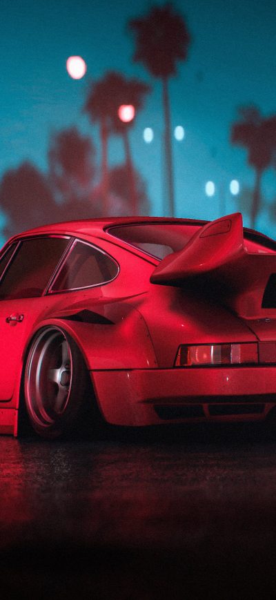 Fond d'écran iPhone Porsche Rwb 911 4k