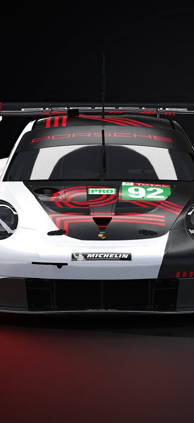 Fond d'écran Le Mans Porsche Gte sur iPhone