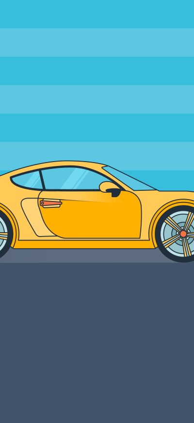 Fond d'écran iPhone Porsche Minimal 8k