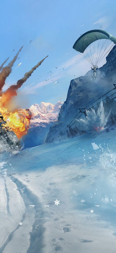 Fond d'écran iPhone Pubg Winter Season 2019
