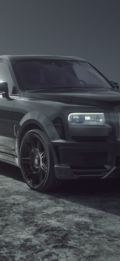 Fond d'écran iPhone Spofec Rolls Royce Cullinan Black Badge 2021