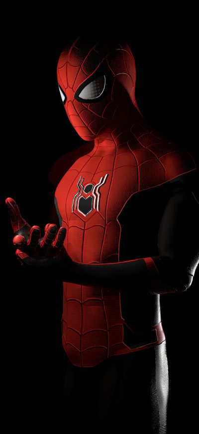 Fond d'écran iPhone Spider Man 4k Suit