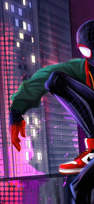 Fond d'écran iPhone Spider Man 4k Miles