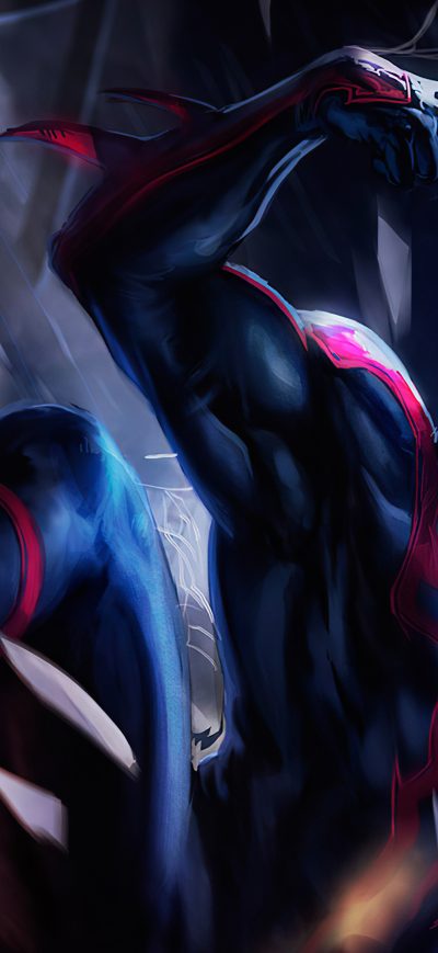 Fond d'écran iPhone Spider Man 2099 4k
