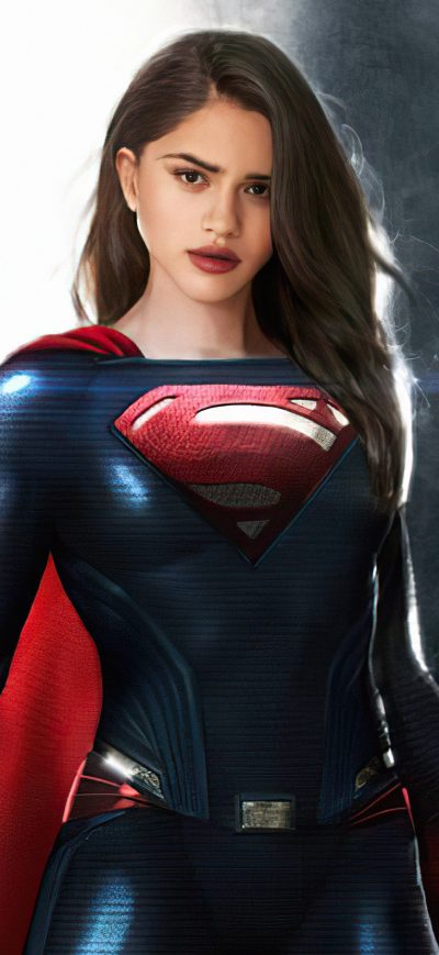 Fond d'écran iPhone Sashacalle As Supergirl 4k