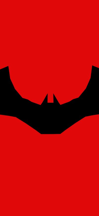 Fond d'écran iPhone The Batman 2021 Logo 4k