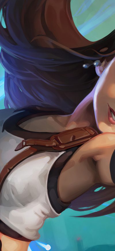 Fond d'écran iPhone Tifa Lockhart In Final Fantasy VII Artwork