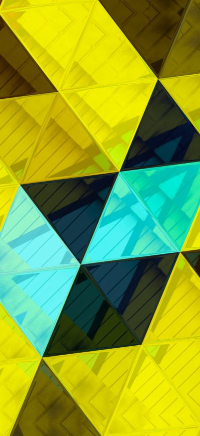Fond d'écran iPhone Triangles Abstract 4k