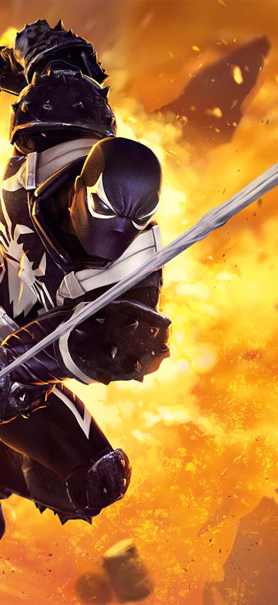 Fond d'écran iPhone Agent Venom Marvel Contest Of Champions