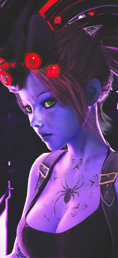 Fond d'écran iPhone Widowmaker Overwatch Cgi Art 4k