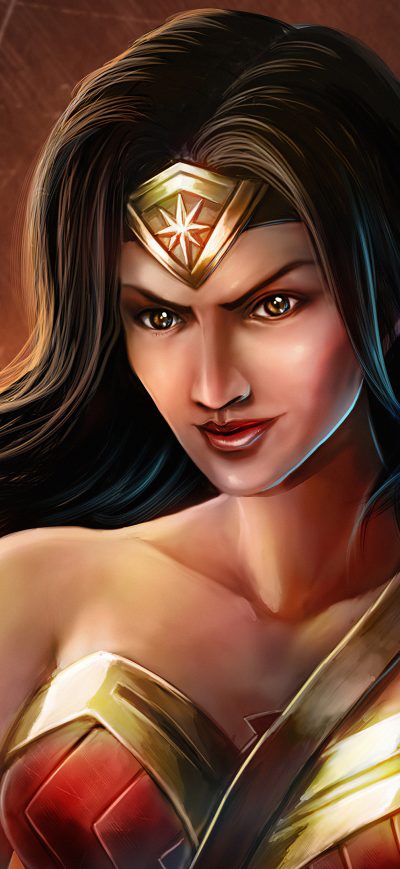 Fond d'écran iPhone Artworkwonder Woman4k