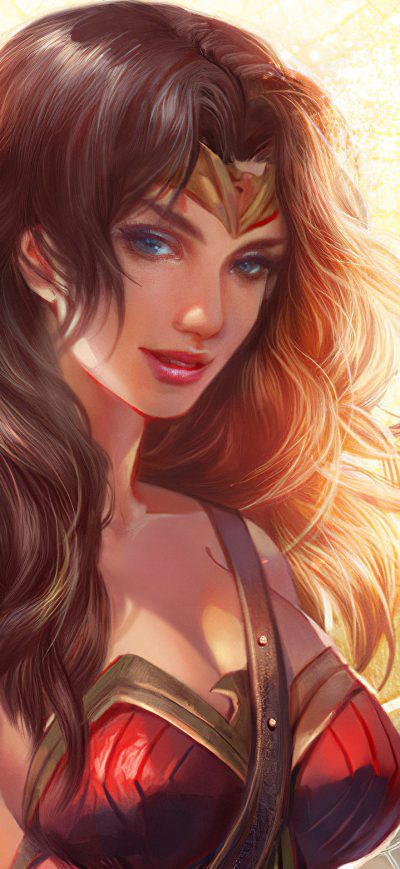 Fond d'écran iPhone Wonder Woman Cute New Art
